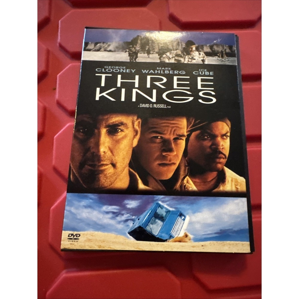 Three Kings DVD 1999 Snap Case War Comedy Movie Preowned